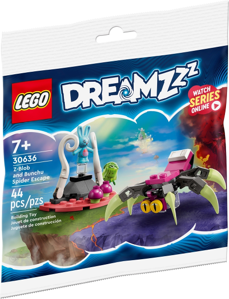LEGO® DREAMZzz Z-Blob and Bunchu Spider Escape Polybag 30636