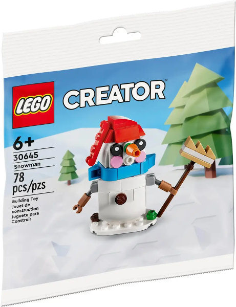 BULK - LEGO® Creator Snowman Polybag 30645 X 60