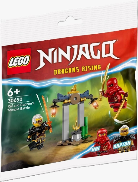 LEGO® Ninjago Kai and Rapton's Temple Battle Polybag 30650