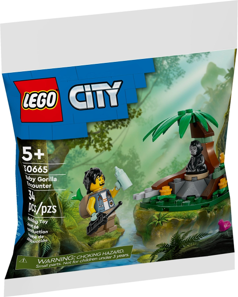 LEGO® City Baby Gorilla Encounter Polybag 30665