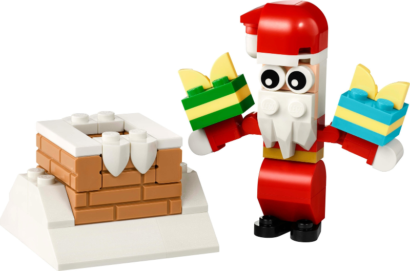 LEGO® Creator Christmas Chimney Fun with Santa Recruitment Bag 30692