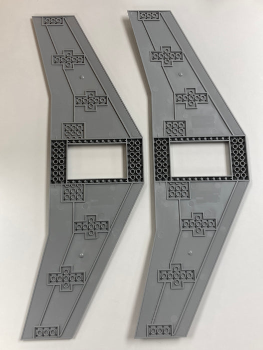 2 x Light Bluish Grey LEGO® Plane Wings