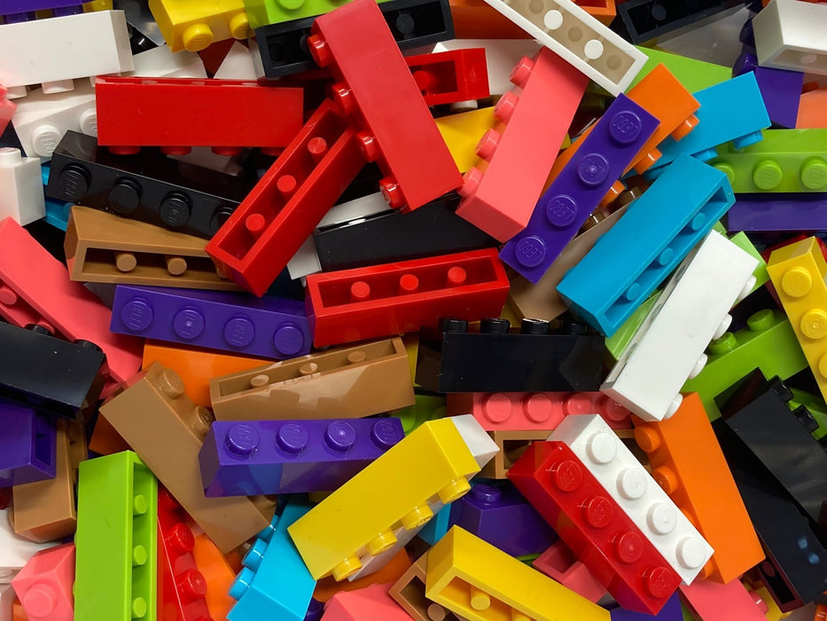 120 x Mixed LEGO® 1x4 bricks