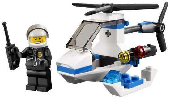 LEGO® City Police Helicopter Polybag 30014