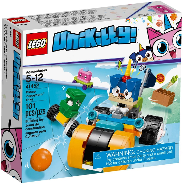 LEGO® Unikitty Prince Puppycorn Trike Set 41452