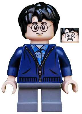 LEGO® Harry Potter In Dark Blue Zip Up Minifigure
