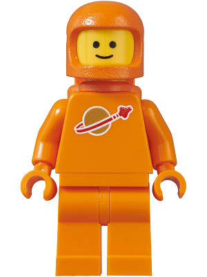 LEGO® Orange Classic Spaceman Minifigure