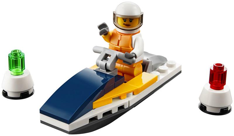 LEGO® City Race Boat Polybag 30363