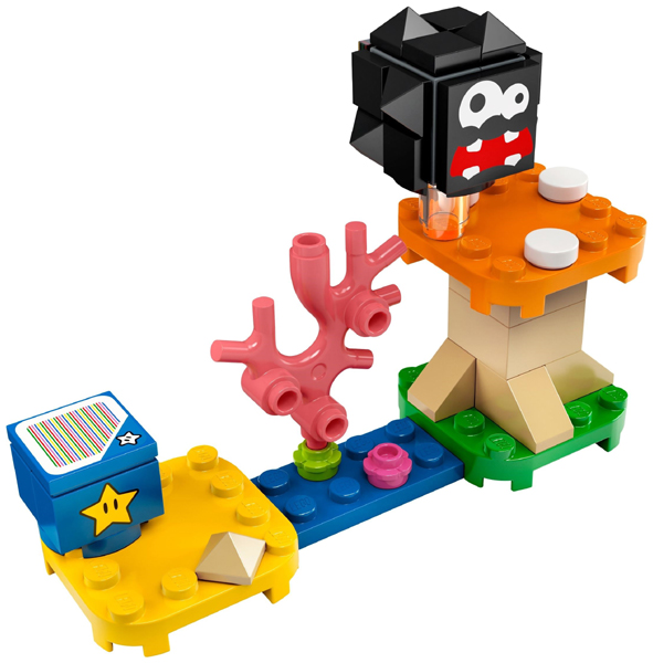 LEGO® Super Mario Fuzzy & Mushroom Platform - Expansion Set Polybag 30389