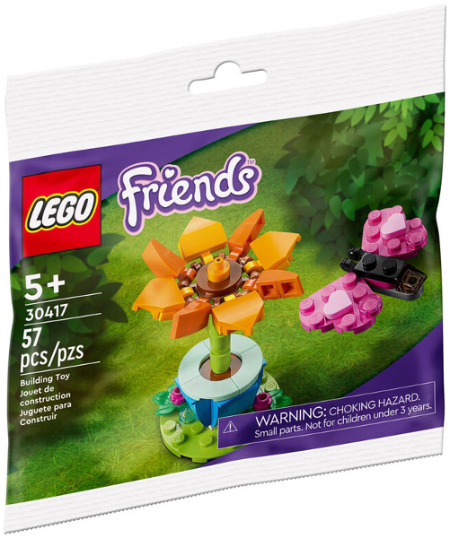 LEGO® Friends Garden Flower and Butterfly Polybag 30417