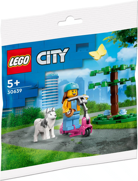 LEGO® City Dog Park and Scooter Polybag 30639