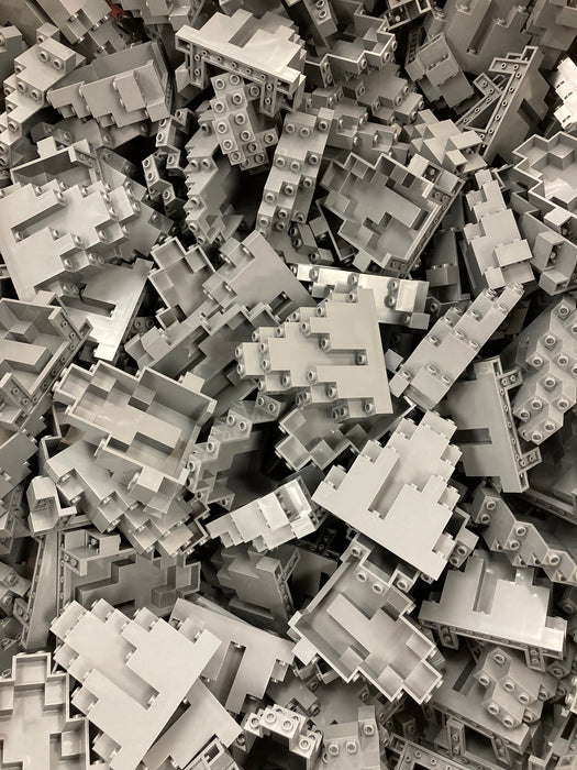 10 x Dark Bluish Grey LEGO® Rock Panels (LURP)