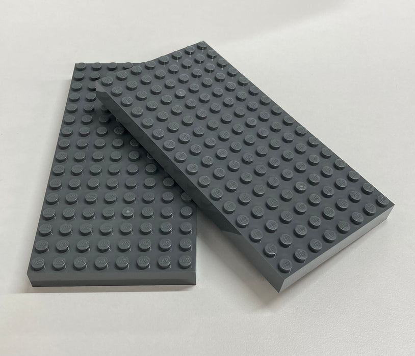 2 x Dark Bluish Grey LEGO® 8 x 16 Bricks