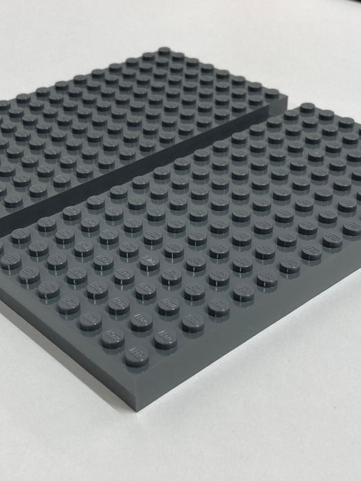 2 x Dark Bluish Grey LEGO® 8 x 16 Bricks