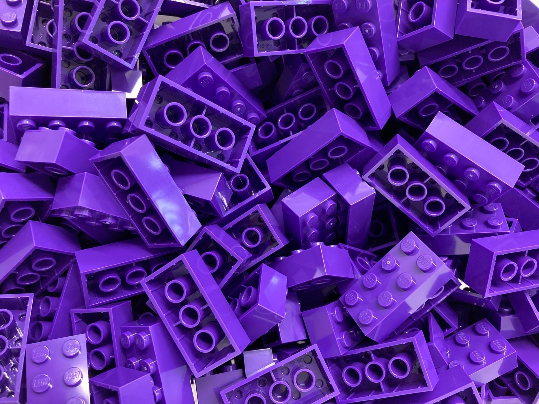 200 x Dark Purple LEGO® 2x4 Bricks — Brick Bin