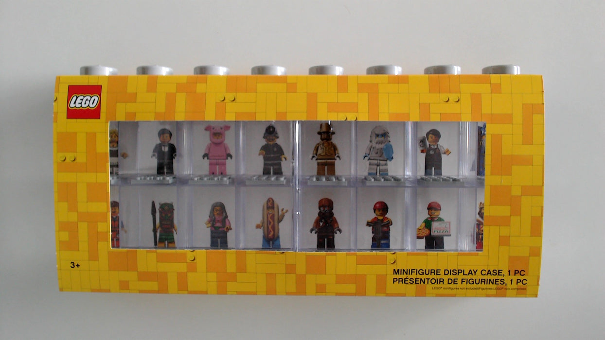 LEGO® Minifigure Display Case - 16 Minifigures