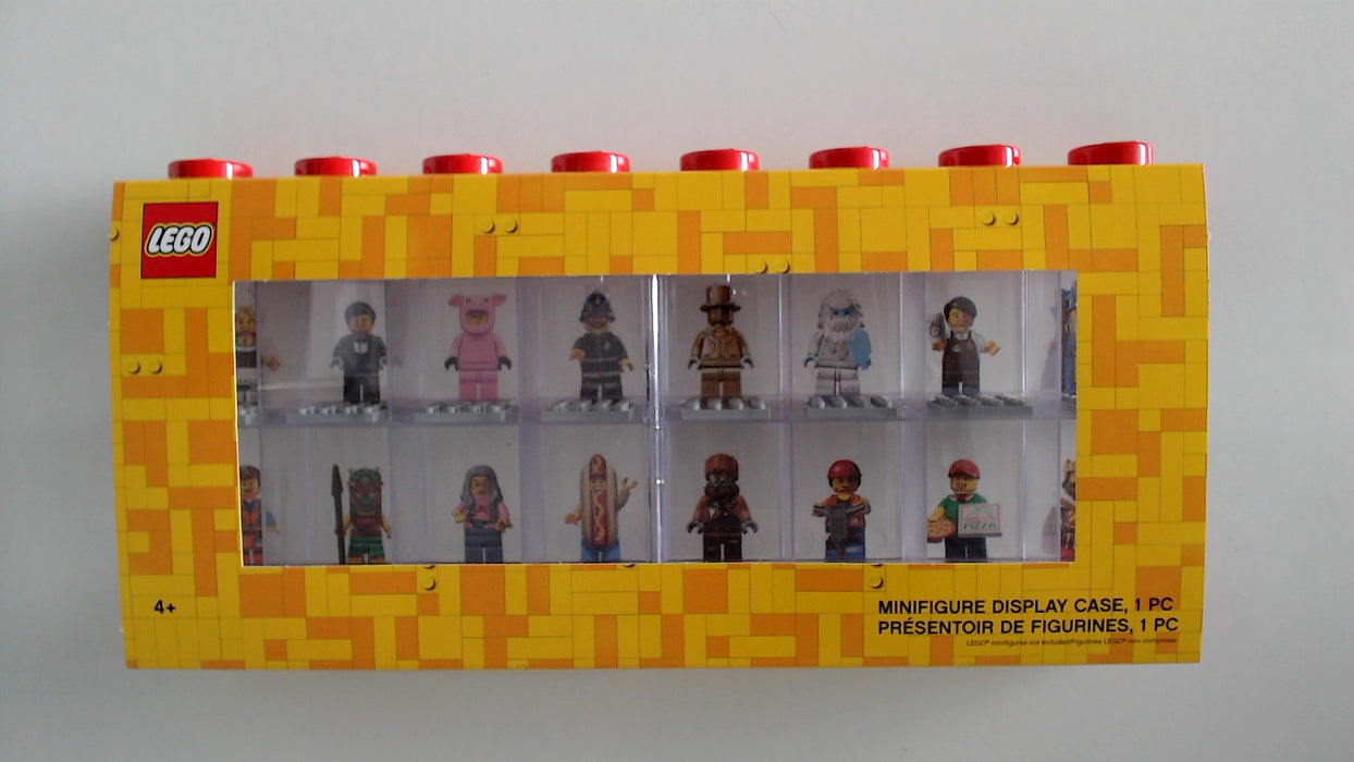 LEGO® Minifigure Display Case - 16 Minifigures