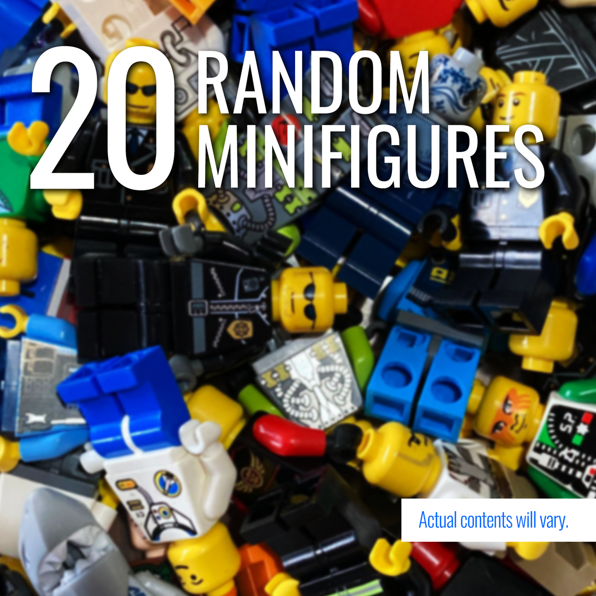 Random LEGO® Minifigures x 20 — Brick Bin - Main Image
