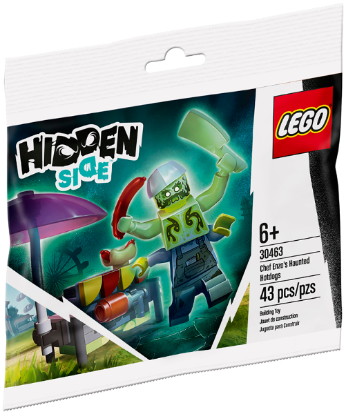 LEGO® Hidden Side Chef Enzo's Haunted Hotdogs Polybag 30463