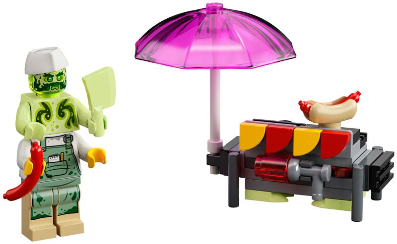 Lego the discount hidden side